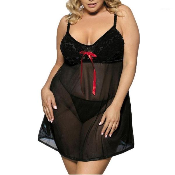 women's sleepwear 2021 night dress lace lingerie women homewear gowns + g-string panties nightwear sets pluse size, Black;red
women's sleepwear 2021 night dress lace lingerie women homewear gowns + g-string panties nightwear sets pluse size, Black;red