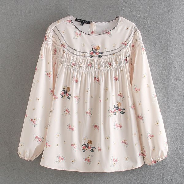 women's blouses & shirts boho women vinatge embroidery floral print o-neck long sleeve bohemian beach spring summer holiday female, White
women's blouses & shirts boho women vinatge embroidery floral print o-neck long sleeve bohemian beach spring summer holiday female, White