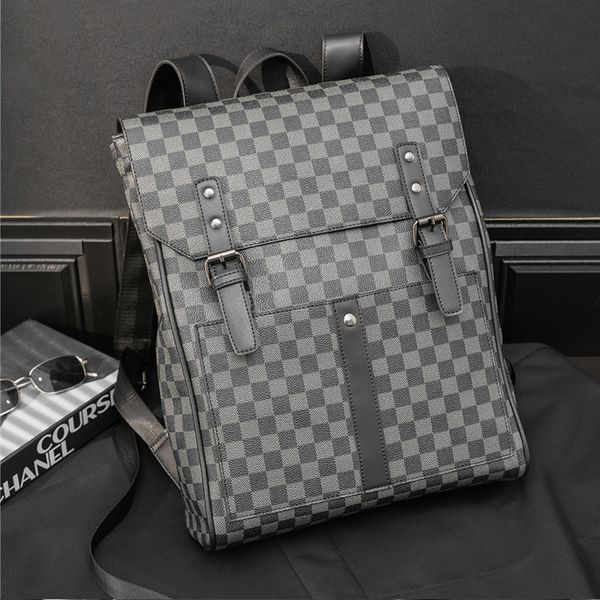 bag backpack trendy large capacity computer double shoulder men's fashion brand leisure college student schoolbag travel, Black;red
bag backpack trendy large capacity computer double shoulder men's fashion brand leisure college student schoolbag travel, Black;red