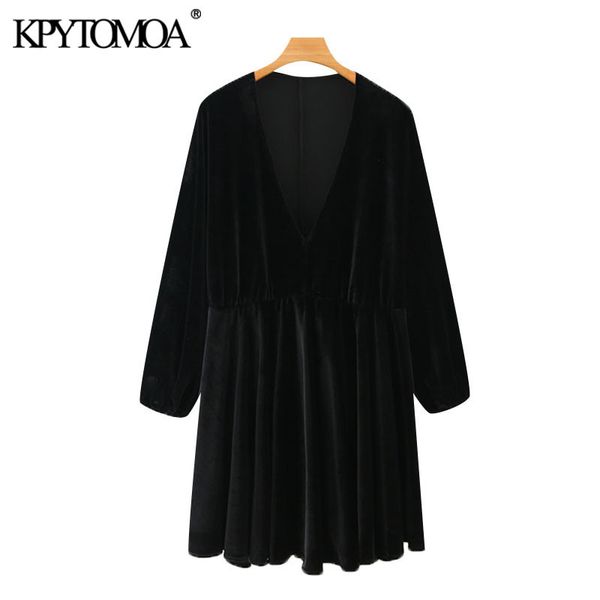 women chic fashion pleated velvet mini dress vintage long sleeve elastic waist female dresses vestidos mujer 210416, Black;gray
women chic fashion pleated velvet mini dress vintage long sleeve elastic waist female dresses vestidos mujer 210416, Black;gray