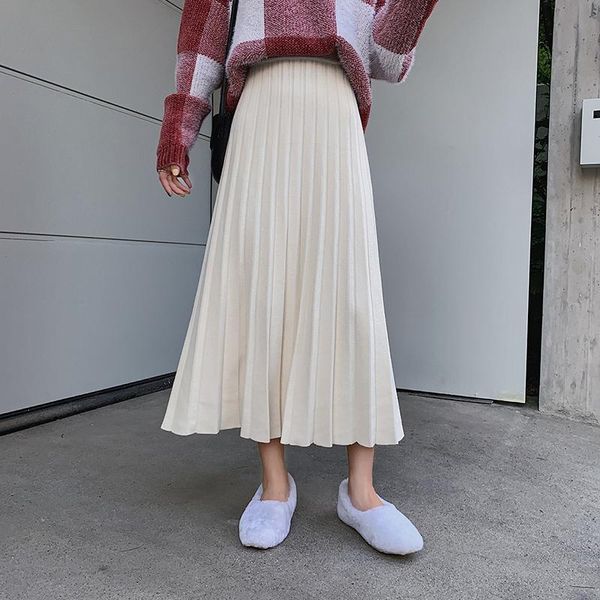 skirts thick warm women loose knitted casual high waist midi pleated sweater skirt autumn winter female a-line vs485, Black
skirts thick warm women loose knitted casual high waist midi pleated sweater skirt autumn winter female a-line vs485, Black