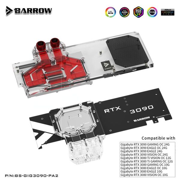 fans & coolings barrow gpu water block cooling backplane for gigabyte 3090 3080ti 3080 gaming eagle vision, waterway backplate bs-gig3090-pa
fans & coolings barrow gpu water block cooling backplane for gigabyte 3090 3080ti 3080 gaming eagle vision, waterway backplate bs-gig3090-pa