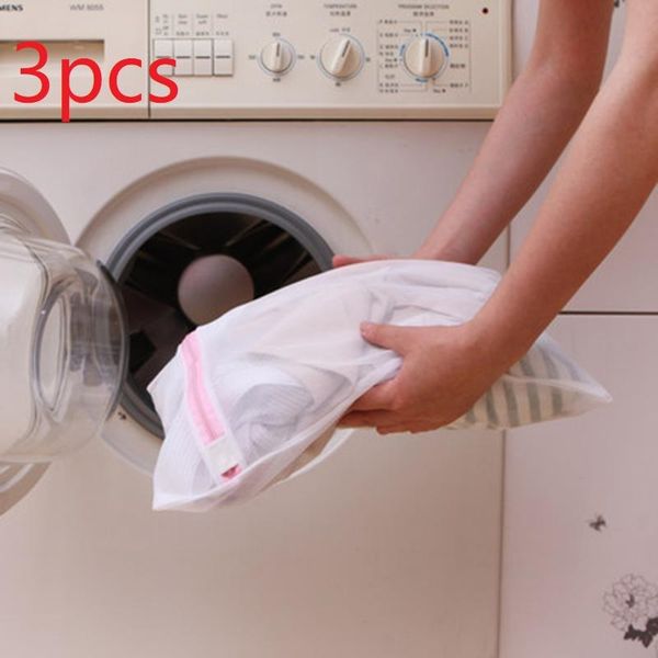 3pcs mesh laundry bag 3 size polyester washing net basket bags for machines bra wholesale
3pcs mesh laundry bag 3 size polyester washing net basket bags for machines bra wholesale