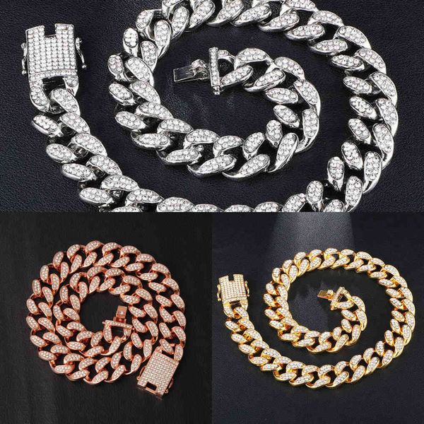 hip hop - men's rapper necklace, 20mm gold jewelry set, all ice water drill, miami edge, cuba chain cz bling q0809, Silver
hip hop - men's rapper necklace, 20mm gold jewelry set, all ice water drill, miami edge, cuba chain cz bling q0809, Silver