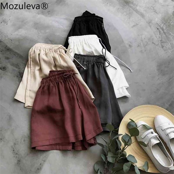 women summer loose solid oversized leisure shorts elastic waist casual fashion candy color plus size 210416, White;black
women summer loose solid oversized leisure shorts elastic waist casual fashion candy color plus size 210416, White;black