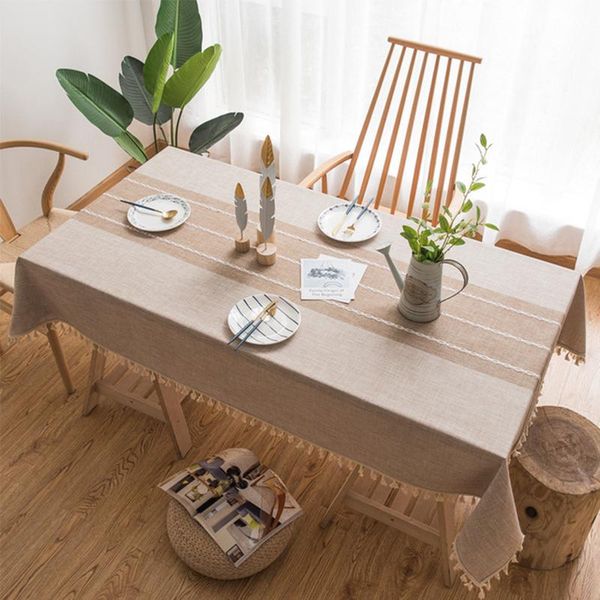 table cloth plaid cotton linen tablecloth with tassel dustproof thicken rectangular dining cover for desk teapoy tea
table cloth plaid cotton linen tablecloth with tassel dustproof thicken rectangular dining cover for desk teapoy tea