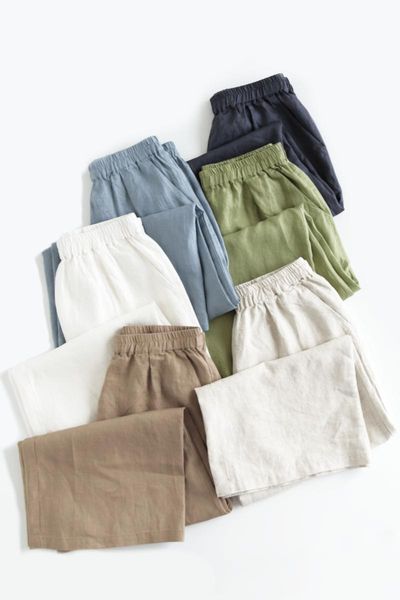 women's pants & capris summer women japanese style loose all-match natural fabric comfortable water washed linen trousers elastic waist, Black;white
women's pants & capris summer women japanese style loose all-match natural fabric comfortable water washed linen trousers elastic waist, Black;white