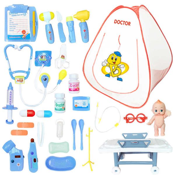 children camping tent doctor suit 3 sets of outdoor beach home games educational parent child interactive toys, Blue
children camping tent doctor suit 3 sets of outdoor beach home games educational parent child interactive toys, Blue