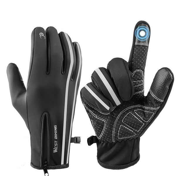 cycling gloves winter warm outdoor waterproof touch screen fleece battery car motorcycle, Black
cycling gloves winter warm outdoor waterproof touch screen fleece battery car motorcycle, Black