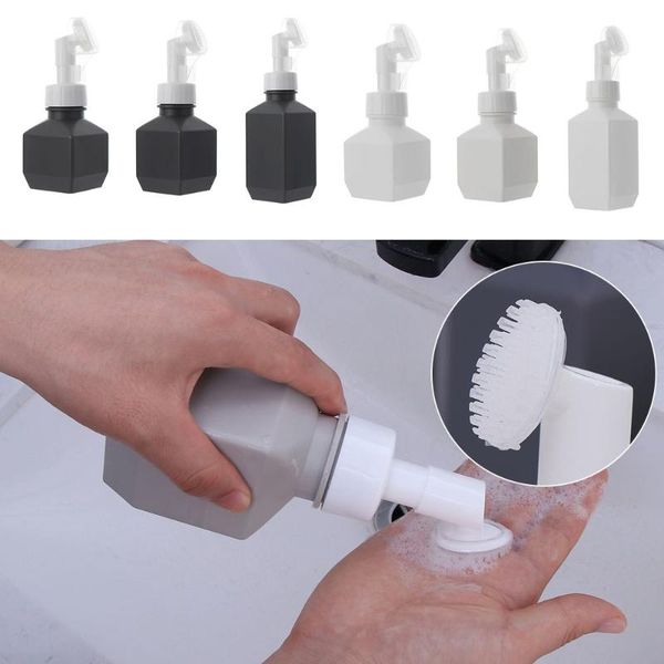 storage bottles & jars 250/300/500ml square foam pump bottle foaming with silicone brush facial cleanser liquid soap dispenser refillable
storage bottles & jars 250/300/500ml square foam pump bottle foaming with silicone brush facial cleanser liquid soap dispenser refillable