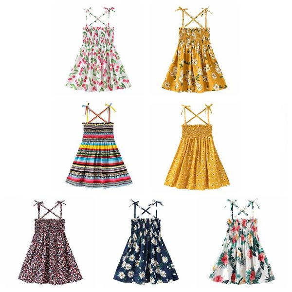 girl's dresses kid girls summer dress lace-up suspender fashion stripe/floral pleated high waist a-line princess 2-7years, Red;yellow
girl's dresses kid girls summer dress lace-up suspender fashion stripe/floral pleated high waist a-line princess 2-7years, Red;yellow