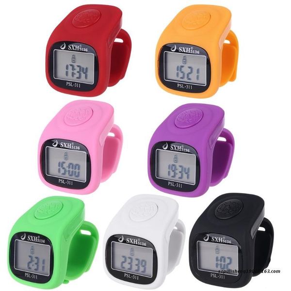 timers 6 digital lcd hand tally counter 8 channels led light time function electronic prayer silicon ring
timers 6 digital lcd hand tally counter 8 channels led light time function electronic prayer silicon ring