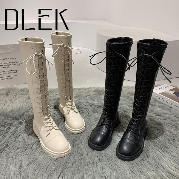 boots dlek cross-tied knee-high lace-up women winter warm over the knee chunky thigh high long boot female leather knight, Black
boots dlek cross-tied knee-high lace-up women winter warm over the knee chunky thigh high long boot female leather knight, Black