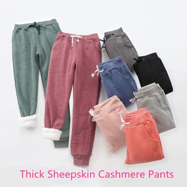 women's pants & capris winter ladies thick sheepskin cashmere casual sweatpants warm women loose harlan long plus size, Black;white
women's pants & capris winter ladies thick sheepskin cashmere casual sweatpants warm women loose harlan long plus size, Black;white