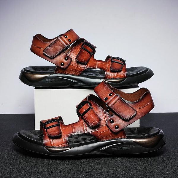 sandals men shoes leather genuine man 2021 summer breathable beach italian slippers for 39 casual outdoor walking handmade trav, Black
sandals men shoes leather genuine man 2021 summer breathable beach italian slippers for 39 casual outdoor walking handmade trav, Black