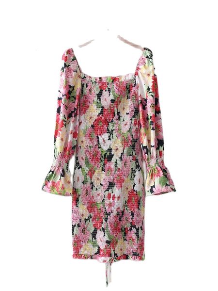 skirts vintage women square collar long fashion floral women's flared sleeve slim dress waist mini chic female dresses, Black
skirts vintage women square collar long fashion floral women's flared sleeve slim dress waist mini chic female dresses, Black
