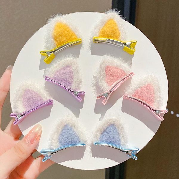 hair accessories 1 pair cute girls faux fur ear hairpins children clips baby kids cat plush pins headwear gift, Slivery;white
hair accessories 1 pair cute girls faux fur ear hairpins children clips baby kids cat plush pins headwear gift, Slivery;white