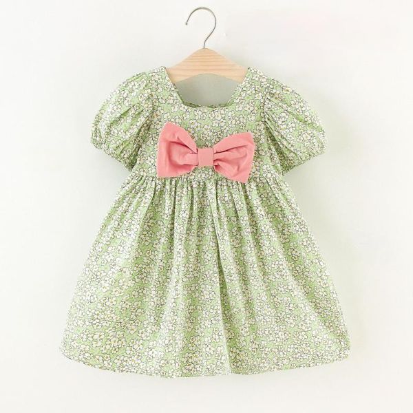 girl's dresses summer girls dress children's bow floral print short sleeve party princess kids clothes baby girl clothing 0-6y, Red;yellow
girl's dresses summer girls dress children's bow floral print short sleeve party princess kids clothes baby girl clothing 0-6y, Red;yellow