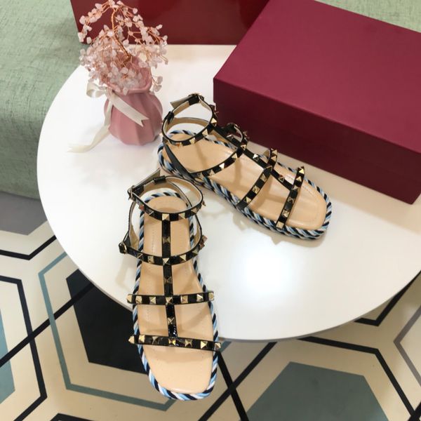 2021 novelty high end luxury spring and summer sandals cowhide upper hemp rope grass bottom willow nail series sandal size 35-39, Black
2021 novelty high end luxury spring and summer sandals cowhide upper hemp rope grass bottom willow nail series sandal size 35-39, Black
