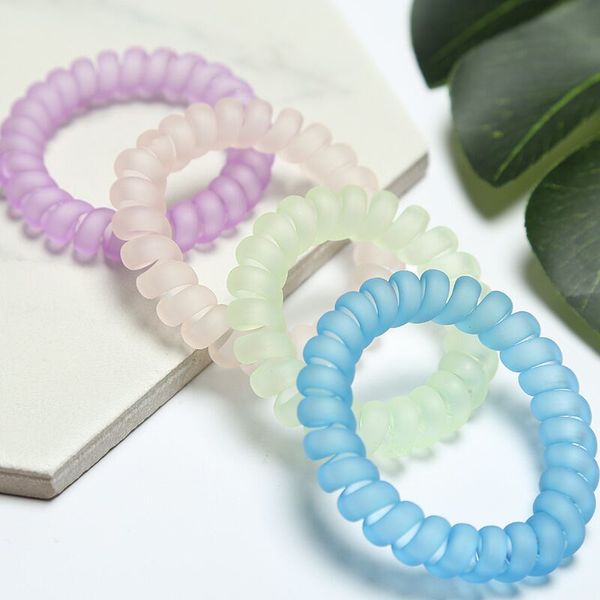 selling grinded elastic hair bands girls accessories rubber band headwear spiral shape hair ties gum telephone wire hair, Slivery;white
selling grinded elastic hair bands girls accessories rubber band headwear spiral shape hair ties gum telephone wire hair, Slivery;white