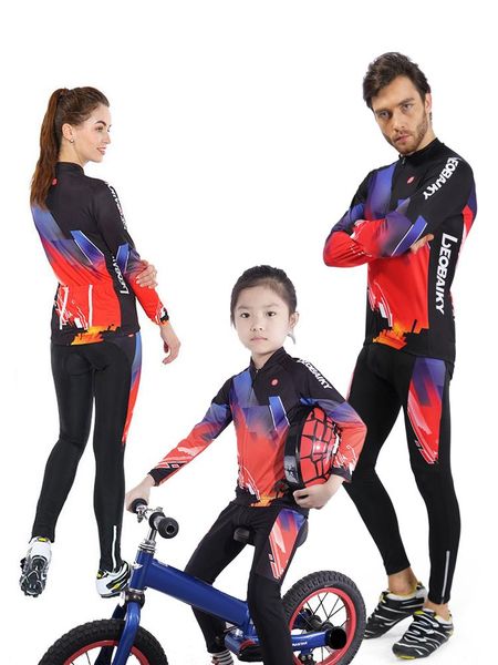 family parenting cycling clothing men pro bike jersey set long sleeve mtb riding suit women bicycle uniform kids sportswear racing sets, Black;blue
family parenting cycling clothing men pro bike jersey set long sleeve mtb riding suit women bicycle uniform kids sportswear racing sets, Black;blue