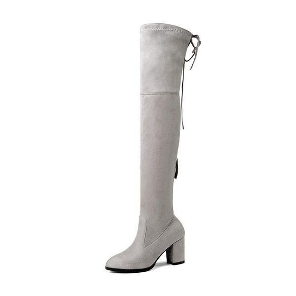 boots qplyxco2021 arrival women's high heels over the knee pointed toe stretch long booties shoes, Black
boots qplyxco2021 arrival women's high heels over the knee pointed toe stretch long booties shoes, Black