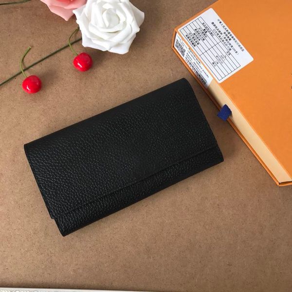 france luxury designer women classic letter long checkbook wallet credit card p holder clutch bag mono gram black genuine leather, Black;red
france luxury designer women classic letter long checkbook wallet credit card p holder clutch bag mono gram black genuine leather, Black;red
