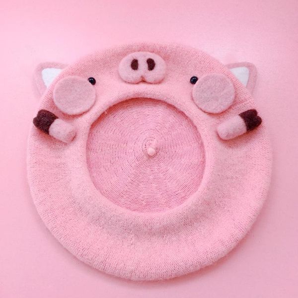girls pink beret hat girl winter cute casual fashion painter cap women wool warm 2021 caps & hats, Yellow
girls pink beret hat girl winter cute casual fashion painter cap women wool warm 2021 caps & hats, Yellow