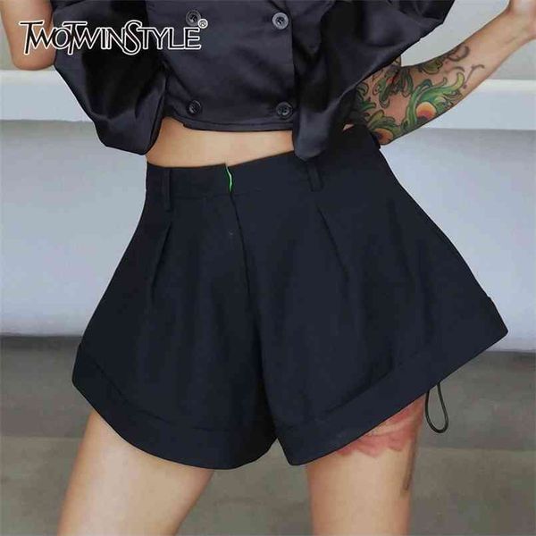 drawstring patchwork casual short for women high waist hit color loose wide leg shorts female fashion clothes 210521, White;black
drawstring patchwork casual short for women high waist hit color loose wide leg shorts female fashion clothes 210521, White;black