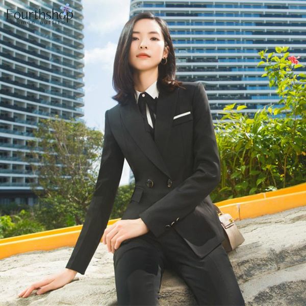 elegant women suits office lady business work uniforms autumn winter 2 piece set pants blazer plus size formal pant female women's two, White
elegant women suits office lady business work uniforms autumn winter 2 piece set pants blazer plus size formal pant female women's two, White