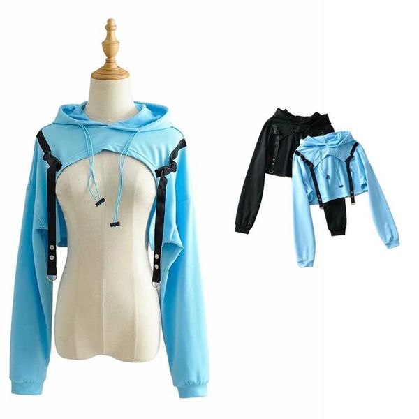 femele hoodies crop tees womens long sleeve hollow out casual fashion spring hooded sweatshirt women's & sweatshirts, Black
femele hoodies crop tees womens long sleeve hollow out casual fashion spring hooded sweatshirt women's & sweatshirts, Black