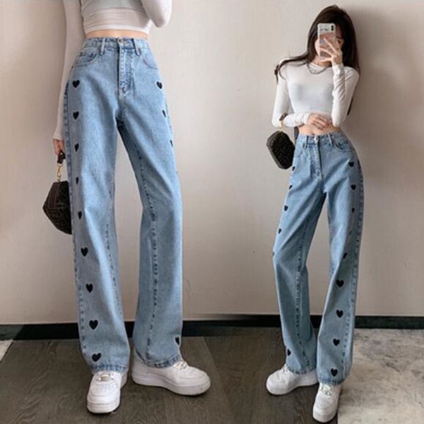 women's jeans jeans high-legged, blue streetwear vintage fashion harajuku slacks straight 5utm
women's jeans jeans high-legged, blue streetwear vintage fashion harajuku slacks straight 5utm