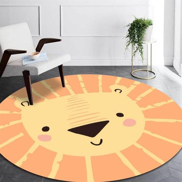 carpets cute cartoon orange lion round children rug boy nordic style kids decoration carpet mat for tent bedroom bedside play
carpets cute cartoon orange lion round children rug boy nordic style kids decoration carpet mat for tent bedroom bedside play