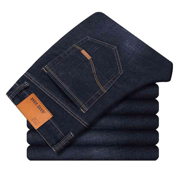 autumn spring mid weight men's fashion jeans business casual stretch slim jeans denim pants classic trousers male 210331, Blue
autumn spring mid weight men's fashion jeans business casual stretch slim jeans denim pants classic trousers male 210331, Blue