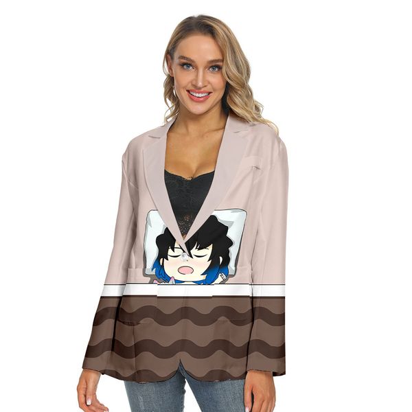 Fashionable Ladies Suit q Version Japanese Animation 3d Printing Men's and Women's Casual Thin Blazer Coat, Paragraph 1
Fashionable Ladies Suit q Version Japanese Animation 3d Printing Men's and Women's Casual Thin Blazer Coat, Paragraph 1