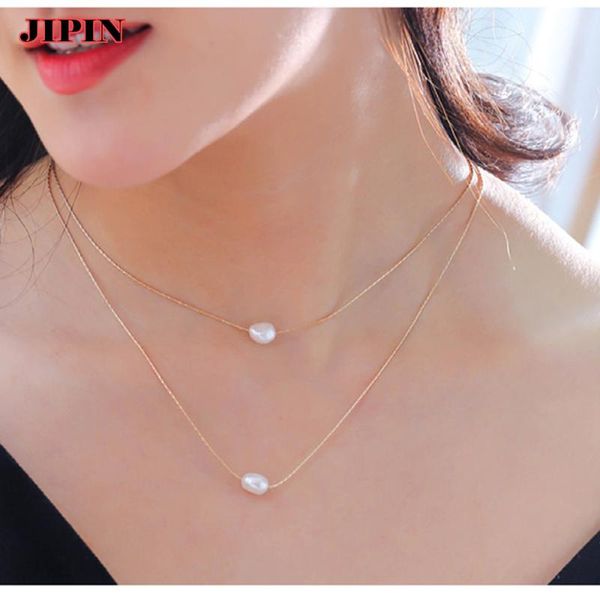 pendant necklaces cute/romanti natural freshwater pearl card neck chain clavicle fashion ladies multi-layer necklace 2021 jewelry wedding gi, Silver
pendant necklaces cute/romanti natural freshwater pearl card neck chain clavicle fashion ladies multi-layer necklace 2021 jewelry wedding gi, Silver