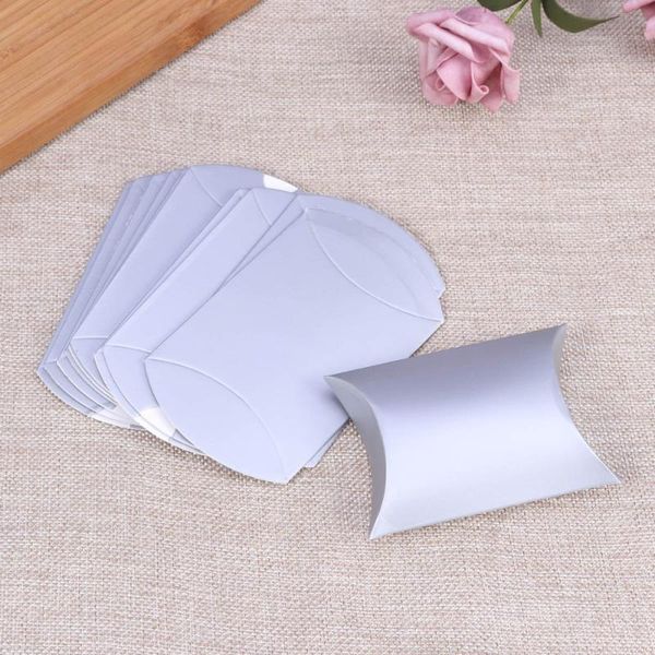 gift wrap 12pcs wedding candy boxes pillow shaped chocolate party bonbonniere (silver)
gift wrap 12pcs wedding candy boxes pillow shaped chocolate party bonbonniere (silver)