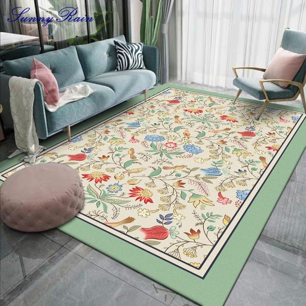 sunnyrain 1-piece fleece printed flower area rugs for bedroom rug living room and carpets kitchen
sunnyrain 1-piece fleece printed flower area rugs for bedroom rug living room and carpets kitchen