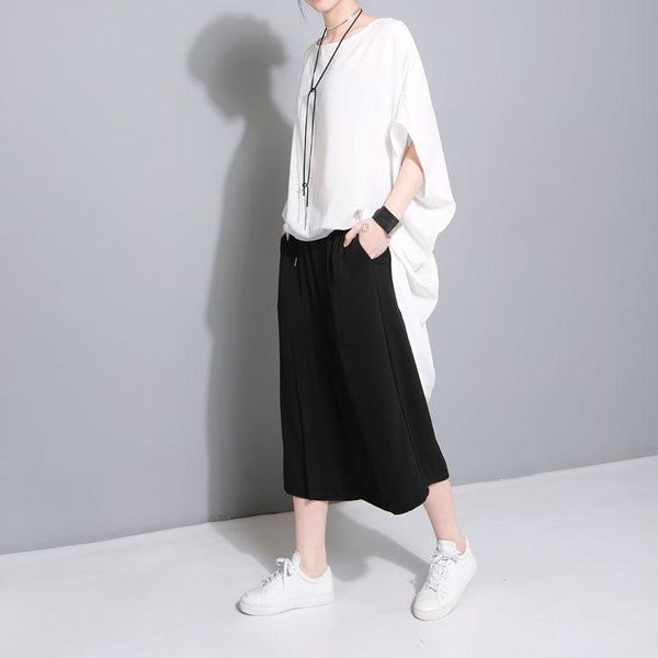 women's blouses & shirts spring 2021 clothing, european and american art drawstring two wear butterfly bat sleeve jacket, White
women's blouses & shirts spring 2021 clothing, european and american art drawstring two wear butterfly bat sleeve jacket, White