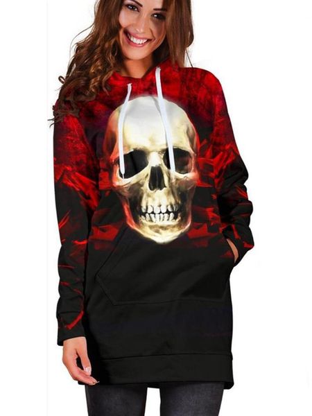 women's hoodies & sweatshirts womens halloween skull hoodie drawstring long hooded sleeve sweatshirt blouse autumn warm ladies casual, Black
women's hoodies & sweatshirts womens halloween skull hoodie drawstring long hooded sleeve sweatshirt blouse autumn warm ladies casual, Black