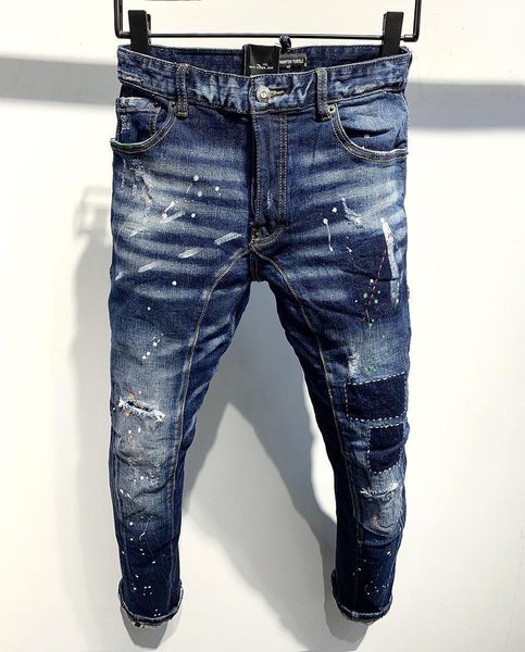 dsq dq phantom turtle classic fashion man jeans hip hop rock moto mens casual design ripped jeans distressed skinny denim biker dq j cpg, Blue
dsq dq phantom turtle classic fashion man jeans hip hop rock moto mens casual design ripped jeans distressed skinny denim biker dq j cpg, Blue