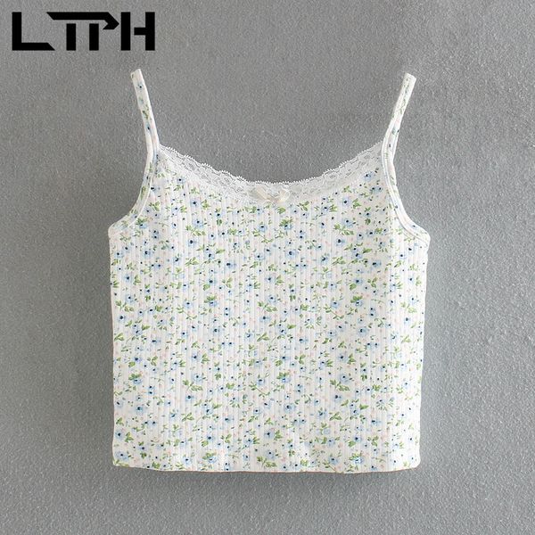 french vintage sleeveless camis women tanks crop crochet casual all-match floral short camisole summer 210427, White
french vintage sleeveless camis women tanks crop crochet casual all-match floral short camisole summer 210427, White