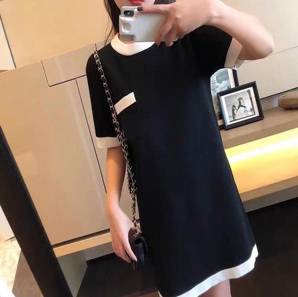 summer 2021 web celebrity same style dress embroidery knitting fashion temperament leisure ladies round neck clothing, Black;gray
summer 2021 web celebrity same style dress embroidery knitting fashion temperament leisure ladies round neck clothing, Black;gray