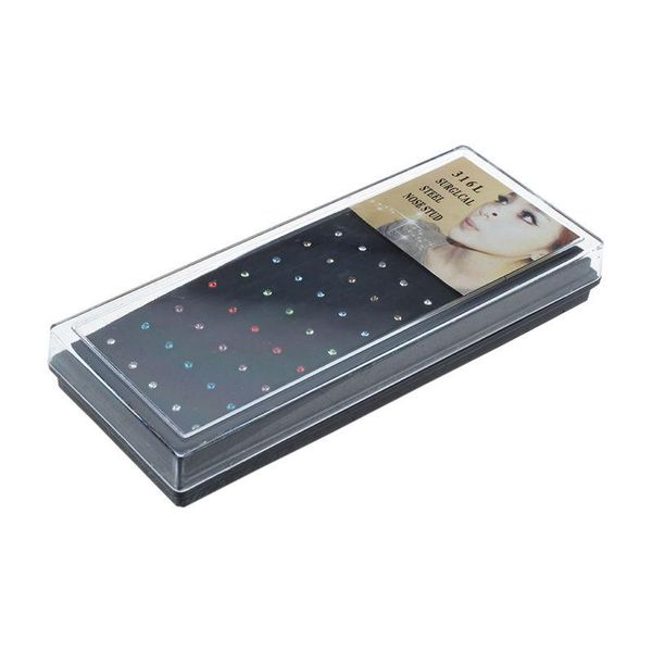 other steel nose stud lot - 40 piece set (colorful), Slivery;golden 
other steel nose stud lot - 40 piece set (colorful), Slivery;golden