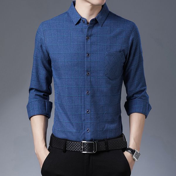 long sleeved men's middle-aged and young people's thin shirt 2021 autumn non iron busins leisure plaid shirt trend, Black
long sleeved men's middle-aged and young people's thin shirt 2021 autumn non iron busins leisure plaid shirt trend, Black