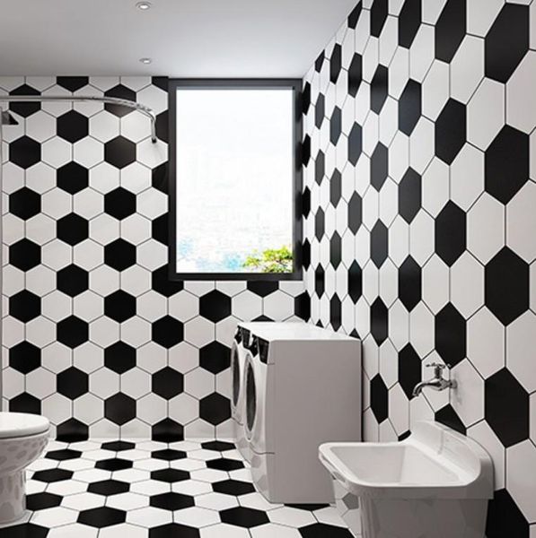 mosaic kitchen wallpaper football black and white lattice renovation sticker waterproof toilet bathroom self-adhesive wallpapers
mosaic kitchen wallpaper football black and white lattice renovation sticker waterproof toilet bathroom self-adhesive wallpapers