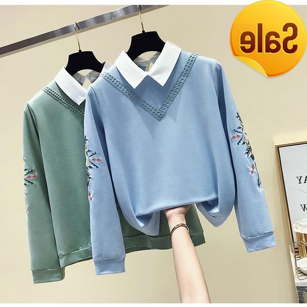 women's hoodies & sweatshirts casual autumn women fashion size loose long sleeve embroidery hoody, Black
women's hoodies & sweatshirts casual autumn women fashion size loose long sleeve embroidery hoody, Black
