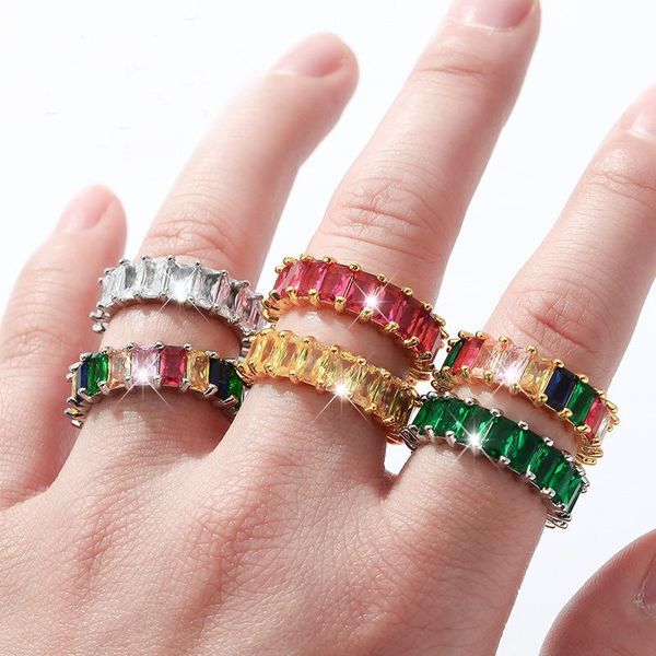 wedding rings boho female eternity promise crystal zircon stone ring luxury gold rainbow color for women party fashion jewelry, Slivery;golden
wedding rings boho female eternity promise crystal zircon stone ring luxury gold rainbow color for women party fashion jewelry, Slivery;golden