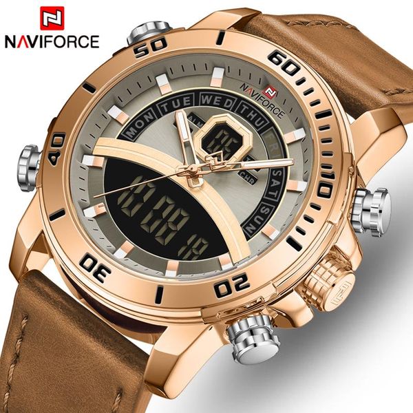 wristwatches naviforce luxury men's watches date display watch men sport chronograph fashion waterproof quartz relogio masculin, Slivery;brown
wristwatches naviforce luxury men's watches date display watch men sport chronograph fashion waterproof quartz relogio masculin, Slivery;brown