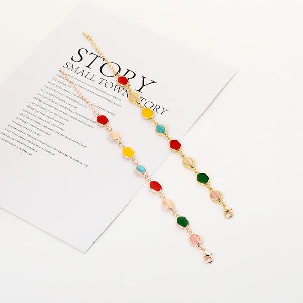 link, chain product personality sisters tide brand creative micro-inlaid rhinestone fashion color beads fresh and sweet crystal bracelet, Black
link, chain product personality sisters tide brand creative micro-inlaid rhinestone fashion color beads fresh and sweet crystal bracelet, Black